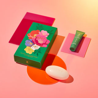 Soap & Hand Cream Gift Box | Green Tea & Cucumber