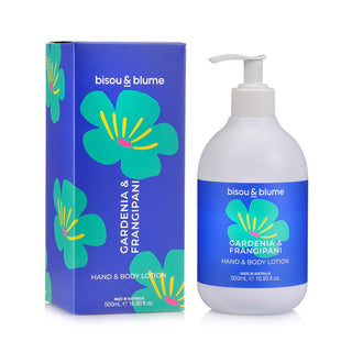 B&B Hand & Body Lotion 500ml - Gardenia & Frangipani