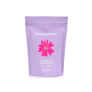B&B Bath Soak 500gm - Orange & Cedarleaf