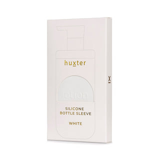 Silicone Bottle sleeve LOTION - White