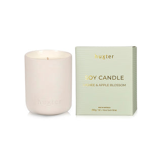 Candle Boxed - 290gm - Green - Lychee & Apple Blossom
