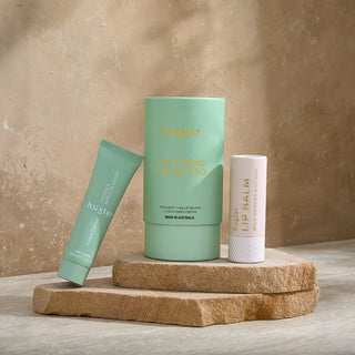 Lip & Hand Cream Duo - Green - Lychee & Apple Blossom