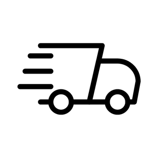 Huxter's free shipping logo