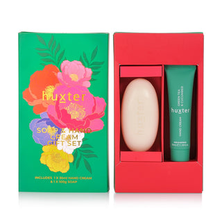 Soap & Hand Cream Gift Box | Green Tea & Cucumber