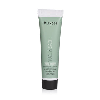 Huxter 35ml Yuzu & Sage hand cream in green