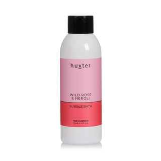 Huxter's mini bubble bath in duo pink with wild rose & neroli at 125ml bottle