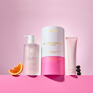 Shower Pamper Duo - Blackcurrant, Citrus & Amber