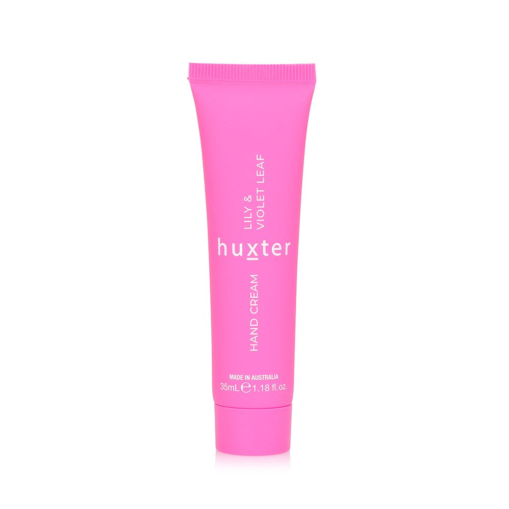 hand cream tube - 35 ml - lily and violet leaf - Huxter Australia