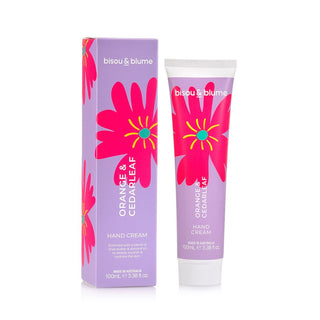 hand cream - 100 ml - orange and cedarleaf - Huxter Australia