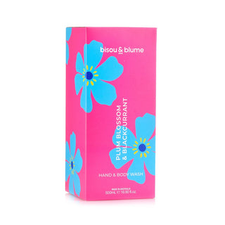 B&B Hand & Body Wash 500ml - Plum Blossom & Blackcurrant