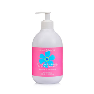 B&B Hand & Body Wash 500ml - Plum Blossom & Blackcurrant