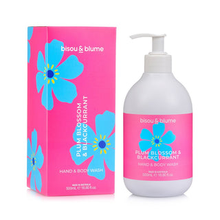 B&B Hand & Body Wash 500ml - Plum Blossom & Blackcurrant