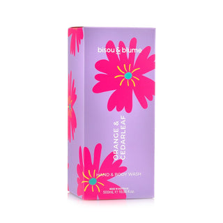 B&B Hand & Body Wash 500ml - Orange & Cedarleaf