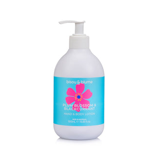 B&B Hand & Body Lotion 500ml - Plum Blossom & Blackcurrant