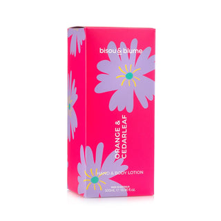 B&B Hand & Body Lotion 500ml - Orange & Cedarleaf