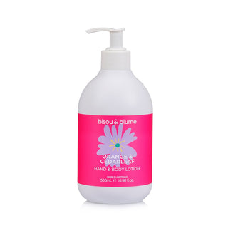 B&B Hand & Body Lotion 500ml - Orange & Cedarleaf
