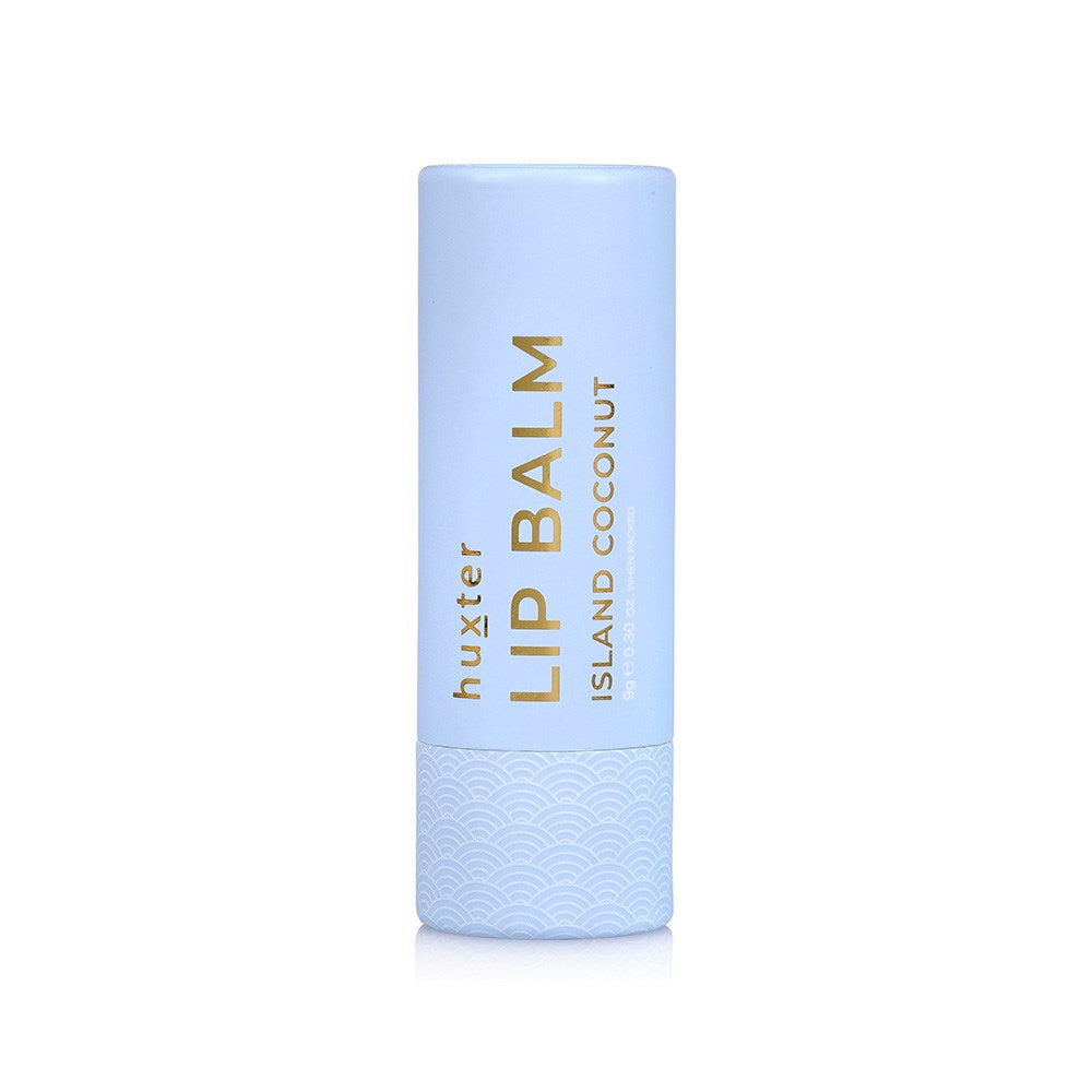 Lip Balm Island Coconut Pale Blue 9gm Huxter