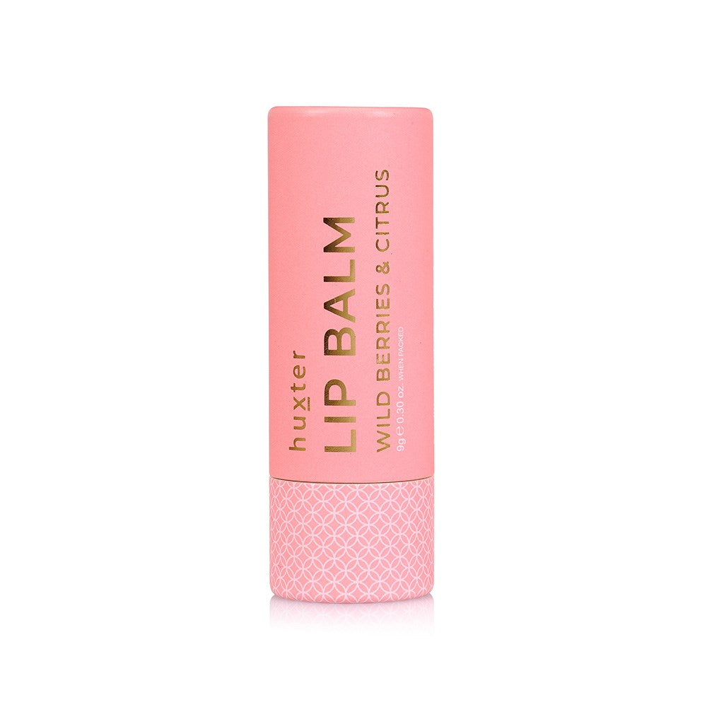 Lip Balm Wild Berries & Citrus Pale Pink 9gm Huxter