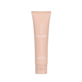 hand cream tube - neutral beige - 100 ml - seasalt and cedarwood - Huxter Australia