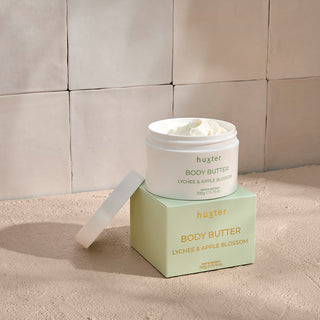 200gm Body Butter - Lychee & Apple Blossom (Green)