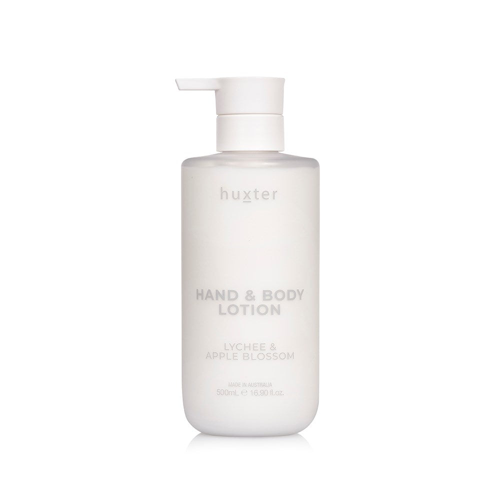 500ml Hand & Body Lotion - Lychee & Apple Blossom (Green)