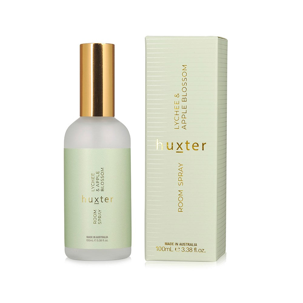 Room Spray - 100ml Boxed - Lychee & Apple Blossom - Green