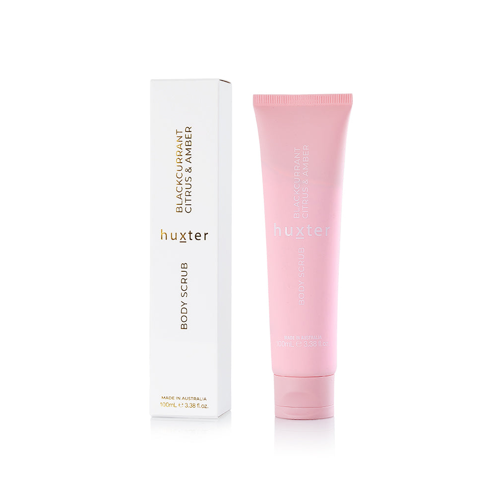 Body Scrub 100ml - Blackcurrant, Citrus & Amber