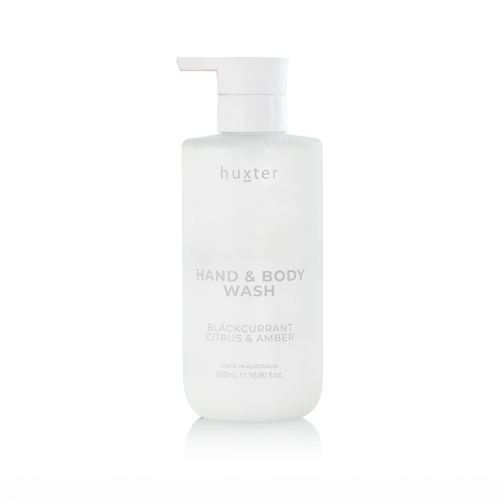 Hand & Body Wash 500ml - Limited Edition - Blackcurrant, Citrus & Amber