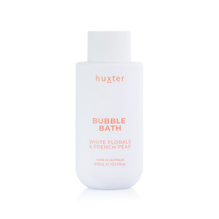300ml Bubble Bath Boxed - White Florals & French Pear