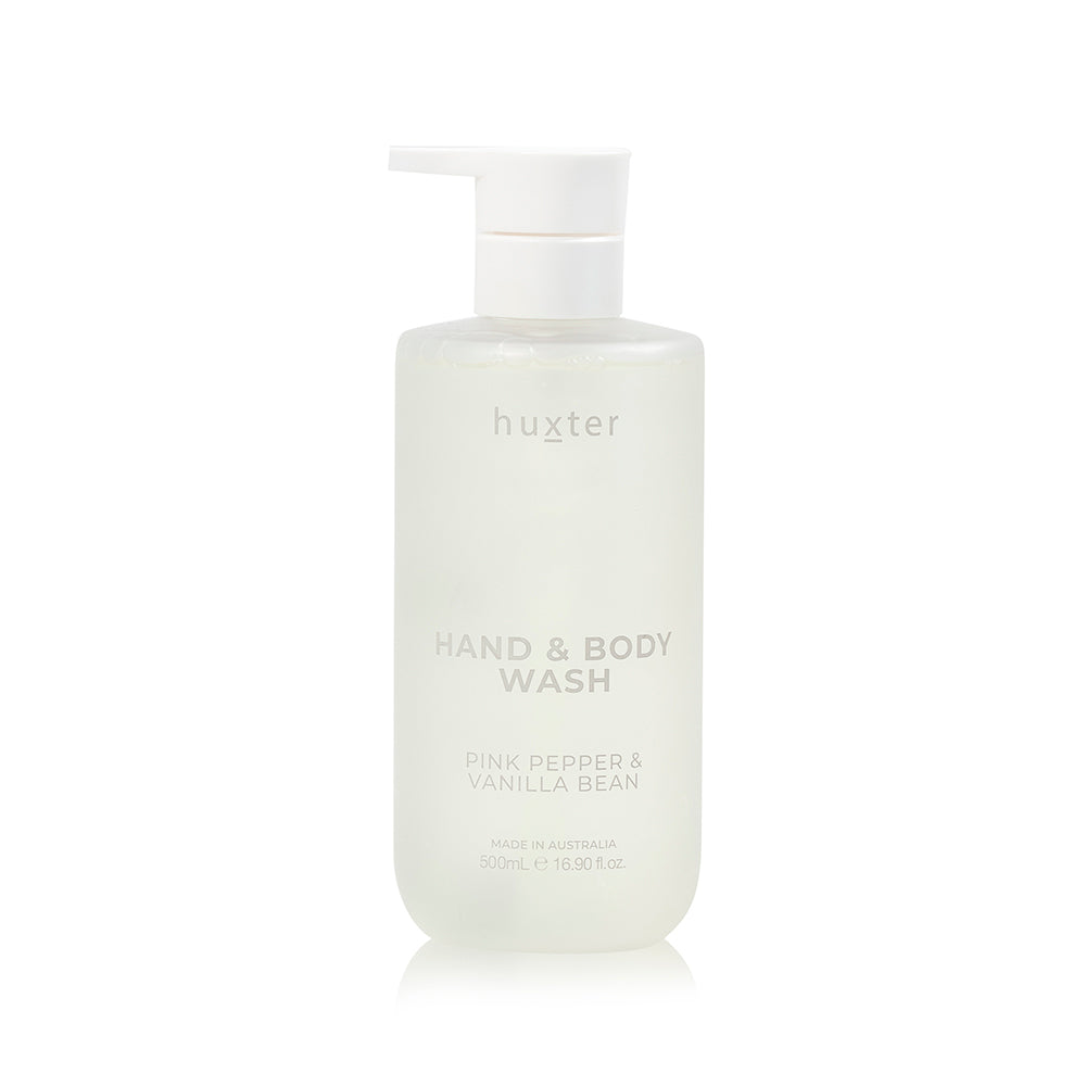 Hand & Body Wash 500ml - Pink Pepper & Vanilla Bean