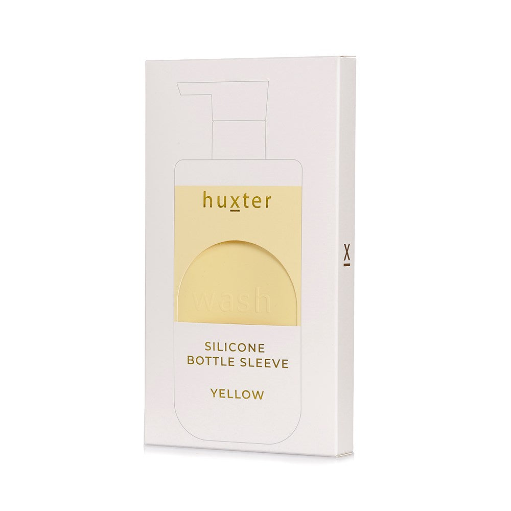 Silicone Bottle Sleeve WASH - Yellow