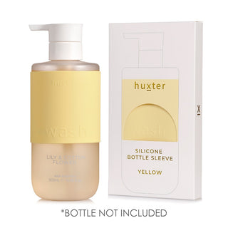 Silicone Bottle Sleeve WASH - Yellow