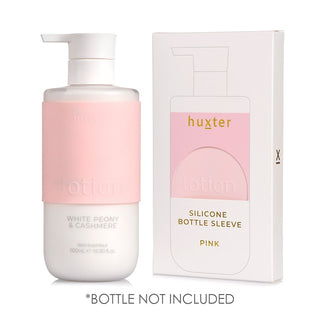 Silicone Bottle Sleeve LOTION - Pink