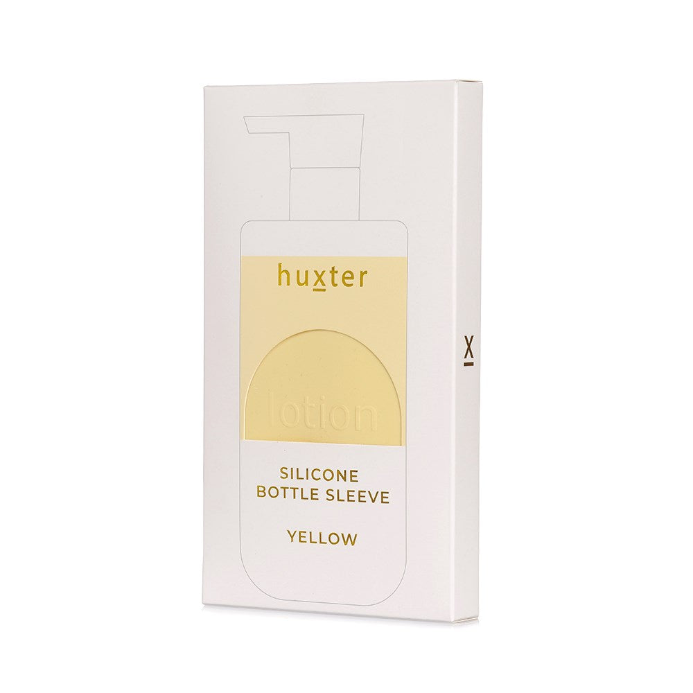 Silicone Bottle Sleeve LOTION - Yellow