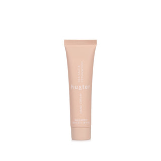 hand cream tube - neutral beige- 35 ml - seasalt and cedarwood - Huxter Australia