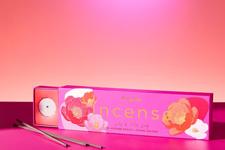 Incense Sticks Gift Box - 35 pack | Lily & Violet Leaf