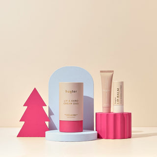 Lip & Hand Cream Duo - (Incl. Juniper, Lemon & Bergamot 35ml Hand Cream + Wild Berries & Citrus 9gm Lip Balm)