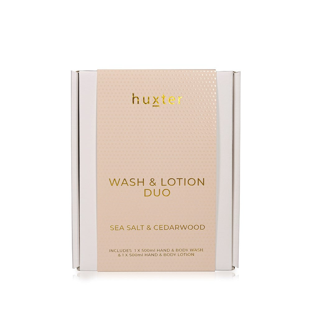 Wash & Lotion Duo - Neutral - Sea Salt & Cedarwood