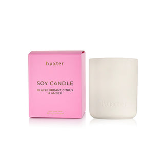 Candle Boxed 50+hr Burn Time - Blackcurrant, Citrus & Amber