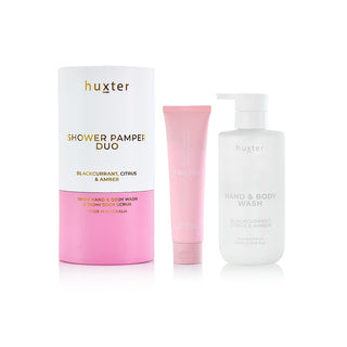 Shower Pamper Duo - Blackcurrant, Citrus & Amber