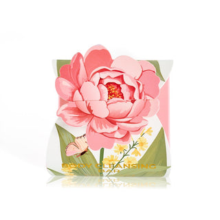 Body Cleansing Bar Gift Box - Pink Flower - White Florals & French Pear