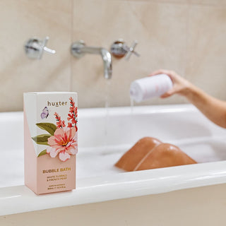 300ml Bubble Bath Boxed - White Florals & French Pear