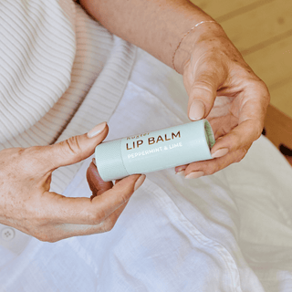 Lip Balm - Peppermint & Lime - Pale Green - 9gm