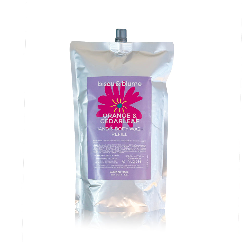 1 Litre Orange & Cedarleaf Refill Pouch BB