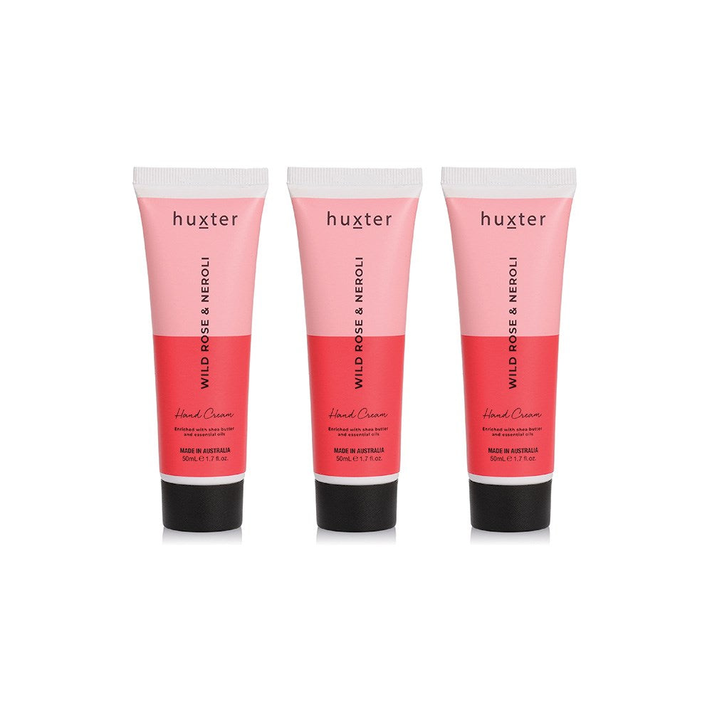 Hand Cream 3 x 50ml Wild Rose & Neroli