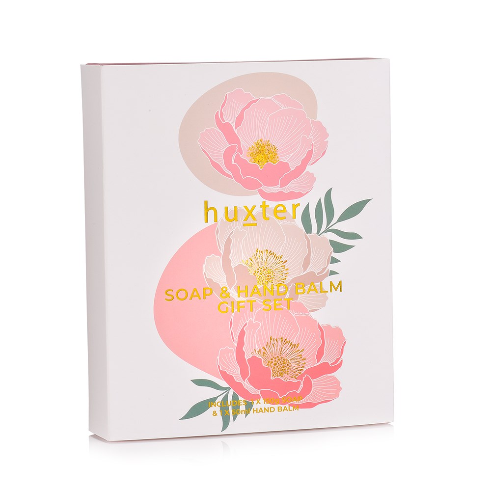 Huxter's Soap & Hand Balm Gift Box in Neroli & Orange Blossom Frangrance