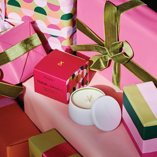 Travel Candle 120gm - Pink Pepper & Vanilla Bean