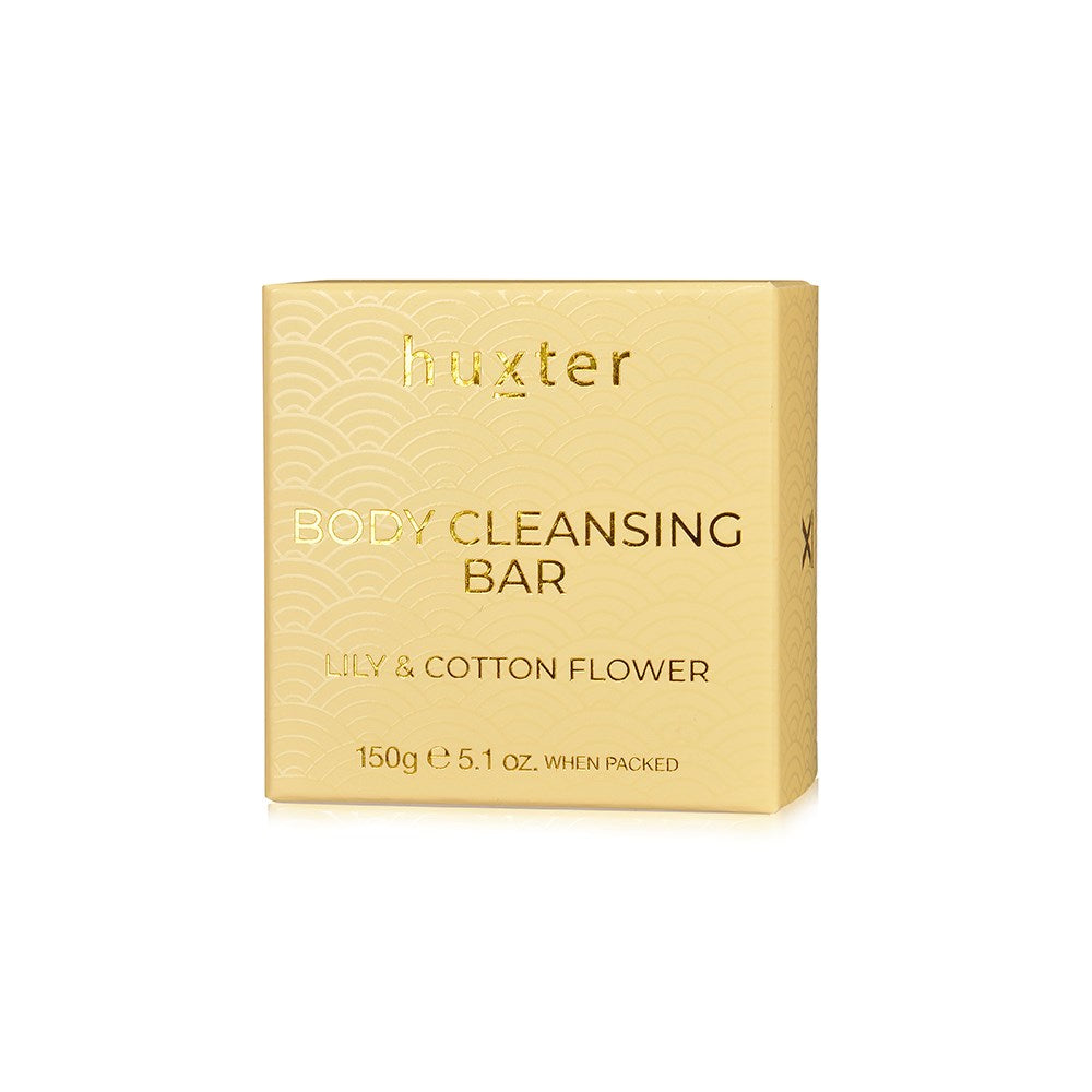 Body Cleansing Bar 150gm - Yellow - Lily & Cotton Flower
