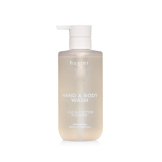 500ml Hand & Body Wash - Lily & Cotton Flower (Yellow)