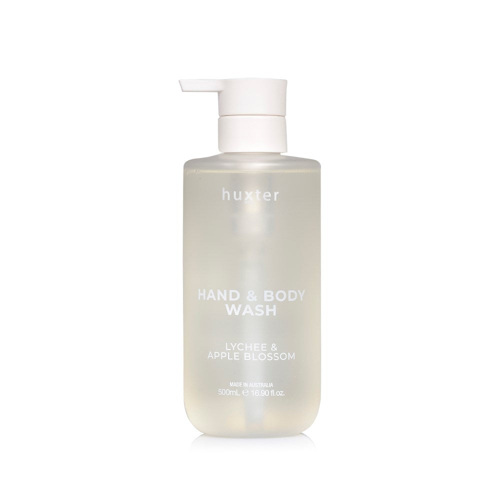 500ml Hand & Body Wash - Lychee & Apple Blossom (Green)